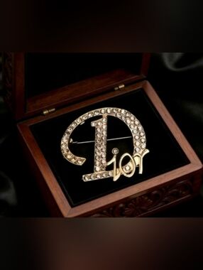 Dior Style Brooch